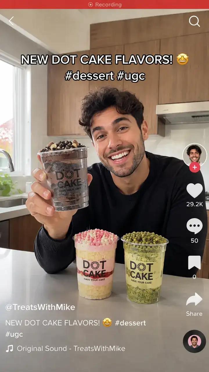 Avis TikTok DOT CAKE n°8